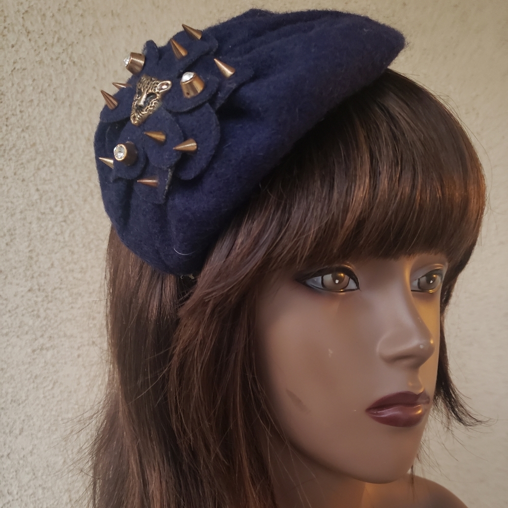 Leopard🐆Fascinator - Picture 3 of 7
